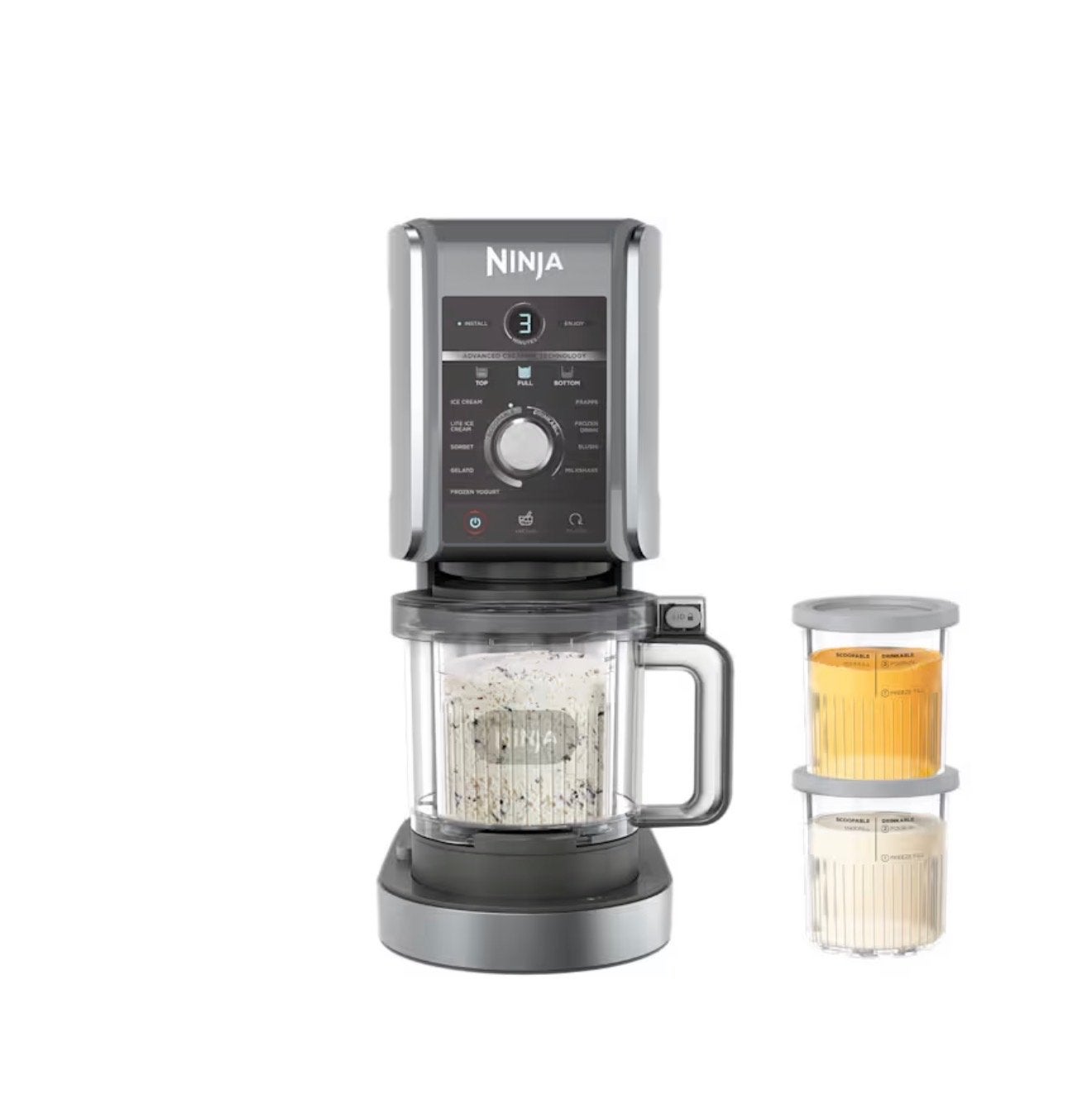 Ninja Creami 10 in 1 ijsmachine, Witgoed en Apparatuur, 1 tot 2 liter, 3 snelheden of meer, Ophalen of Verzenden, Zo goed als nieuw