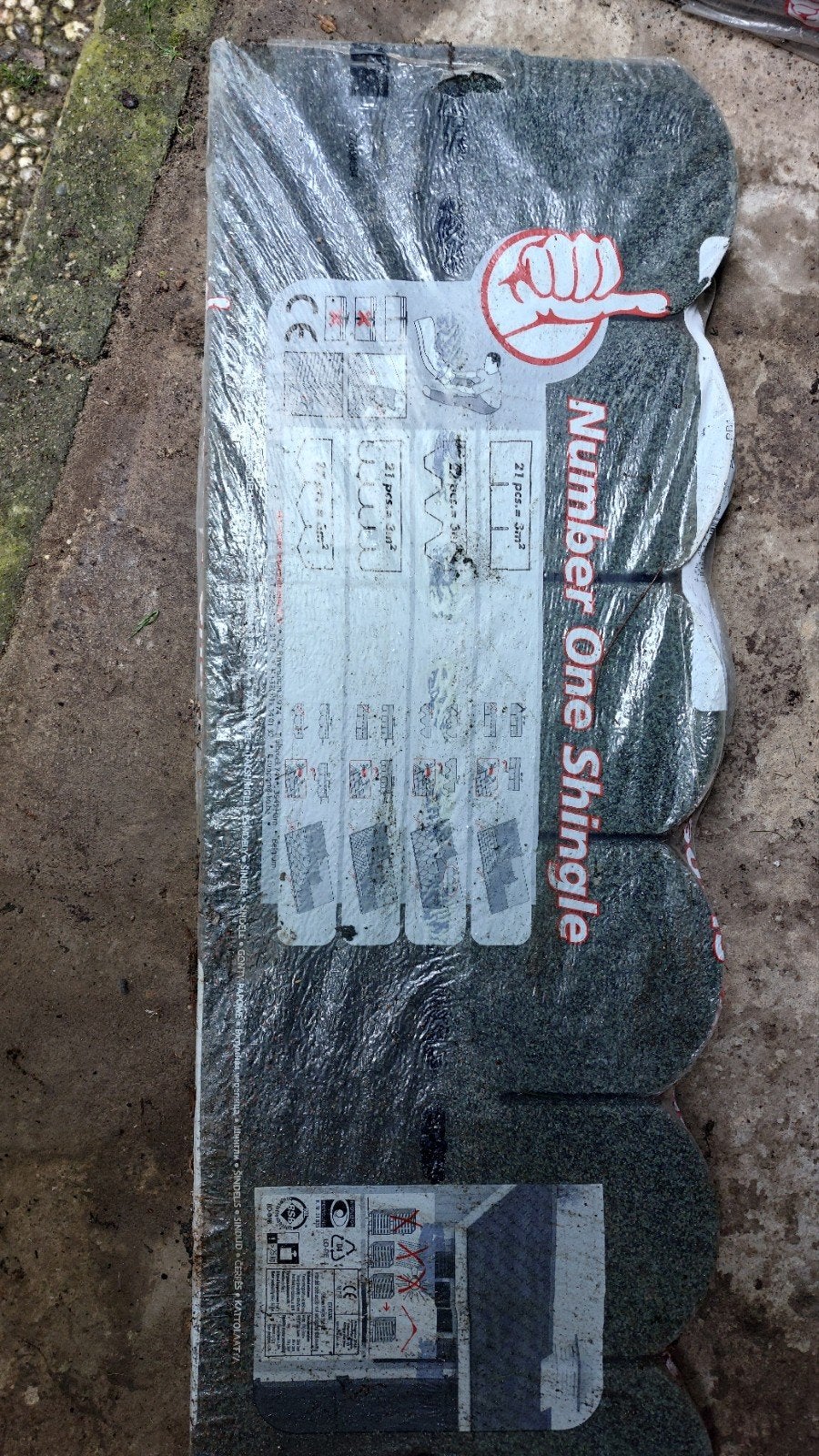 12 m² dakleien - Number One Shingle, Overige materialen, 10 tot 15 m², Overige typen, Nieuw
