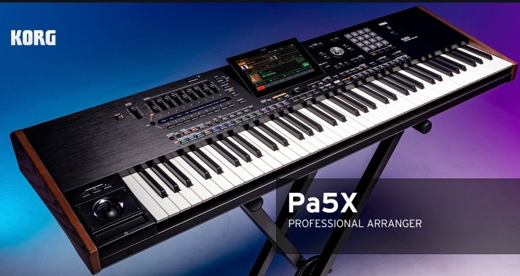 Korg Pax5/laatste upgrade/ 800styls/  2600€, Ophalen, Zo goed als nieuw, 76 toetsen, Korg