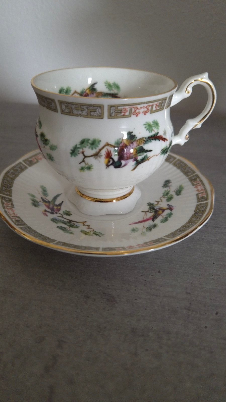 Vintage kop en schotel, Antiek en Kunst, Ophalen of Verzenden