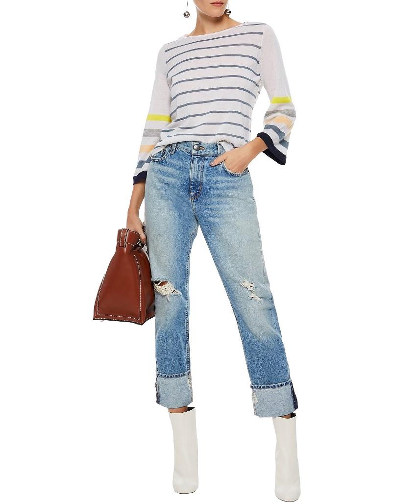 Autumn cashmere top 3/4 mouw S - new, Autumn Cashmere, Wit, Nieuw, Ophalen of Verzenden