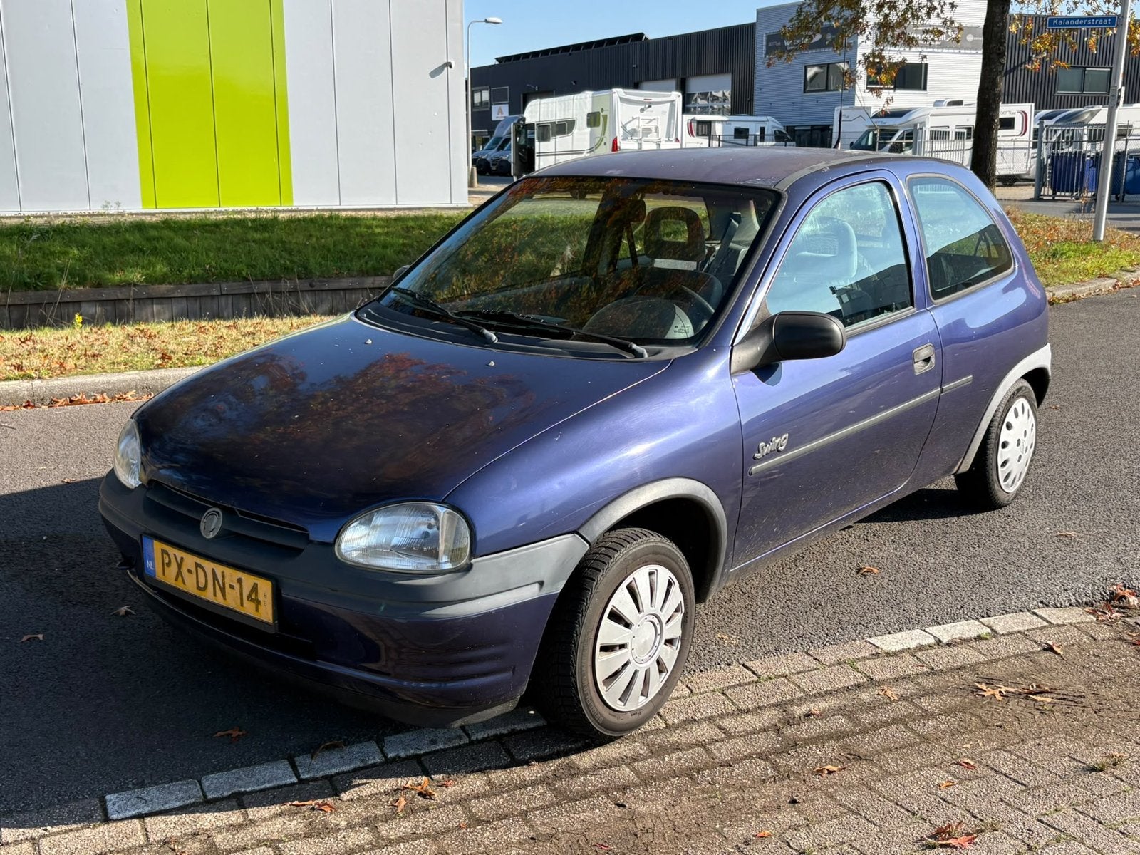 Opel Corsa 1.4 I 1996 Blauw NIEUWE APK, Auto's, Voorwielaandrijving, 31 €/maand, 4 cilinders, 850 kg
