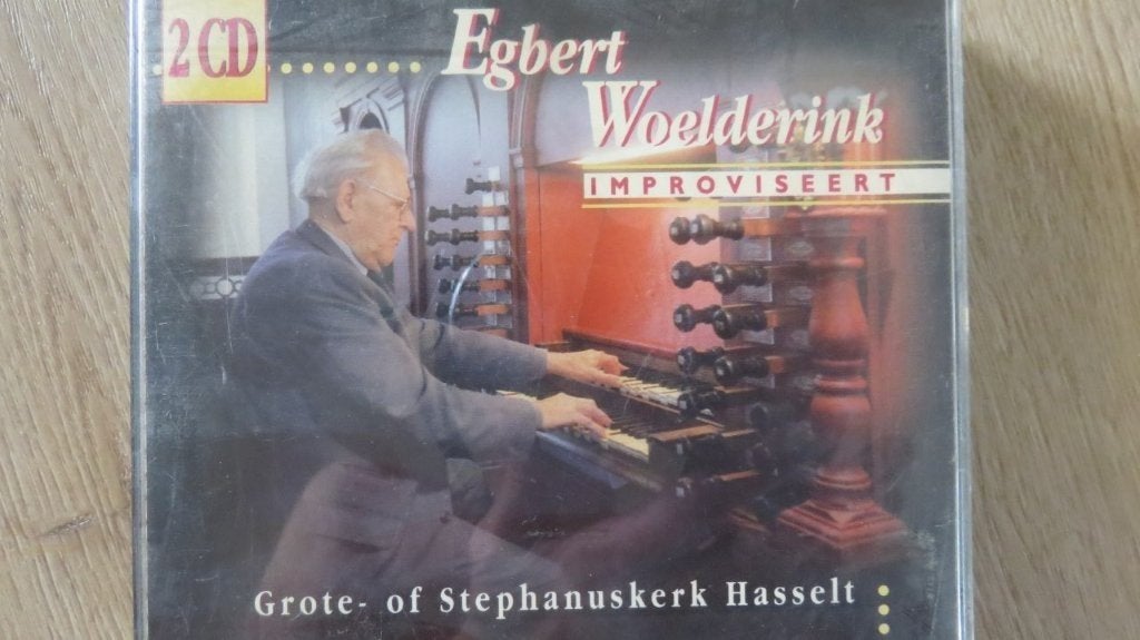 2cd orgel: Egbert Woelderink improviseert Grote Kerk Hasselt, Ophalen of Verzenden, Zo goed als nieuw, Gospel