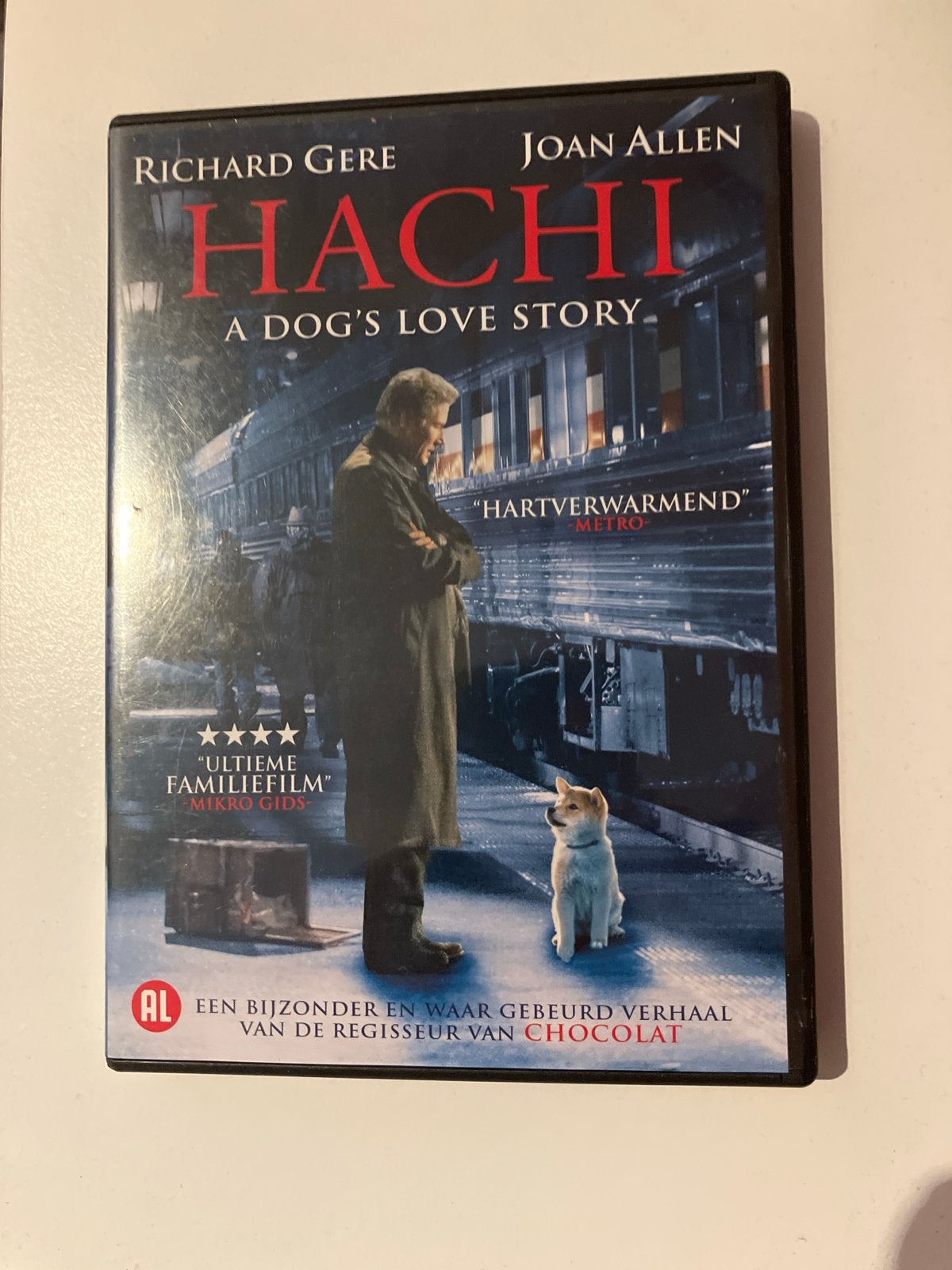 Hachi: A Dog's Love Story - Hartverwarmende familiefilm, Waargebeurd drama, Alle leeftijden, Nederlands, Ophalen of Verzenden