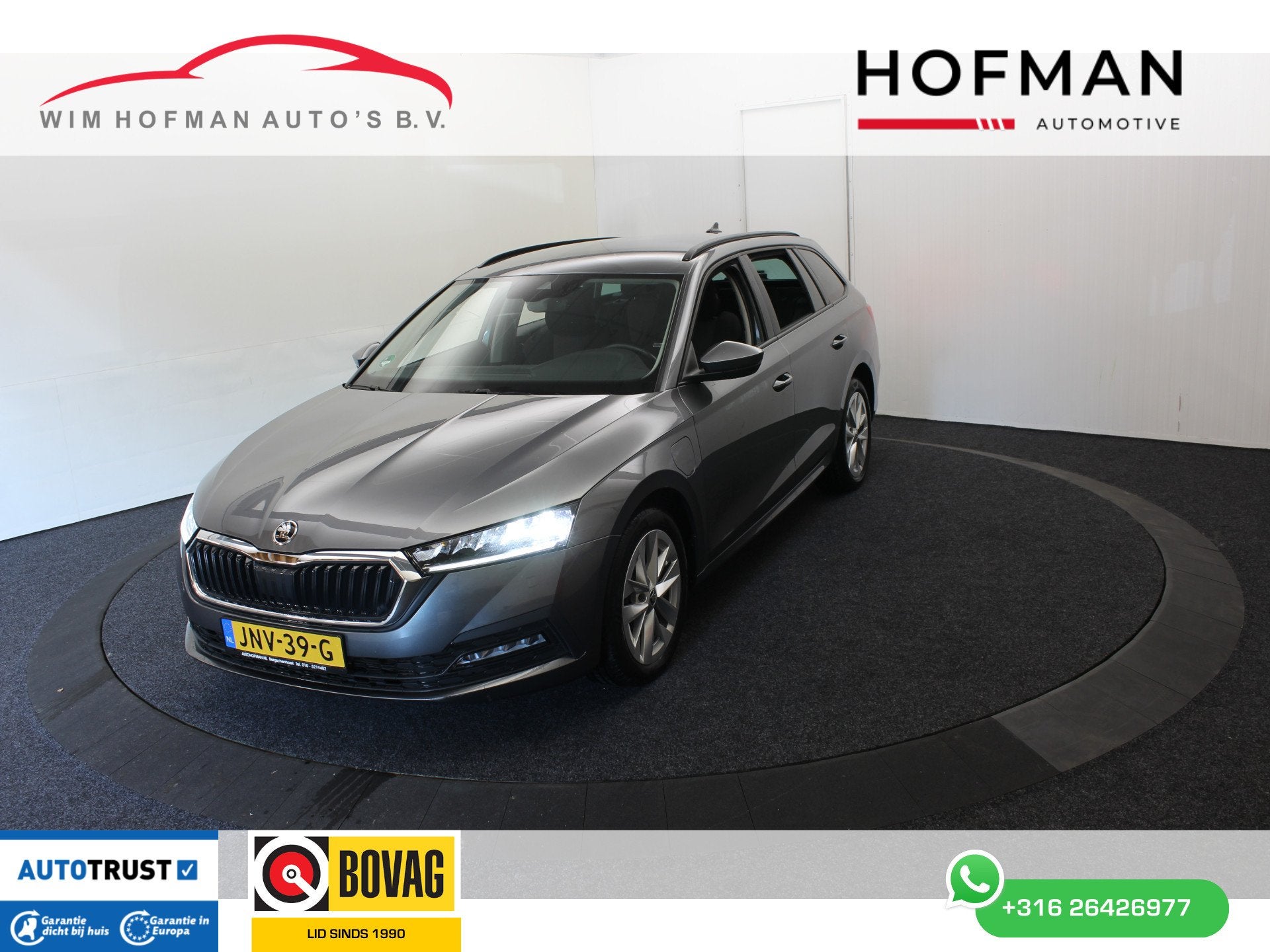Skoda Octavia 1.4 TSI iV PHEV 204 PK Bus Ed Plus Virtual Sto, Auto's, Gebruikt, Met garantie (alle), Autotrust, 1500 kg