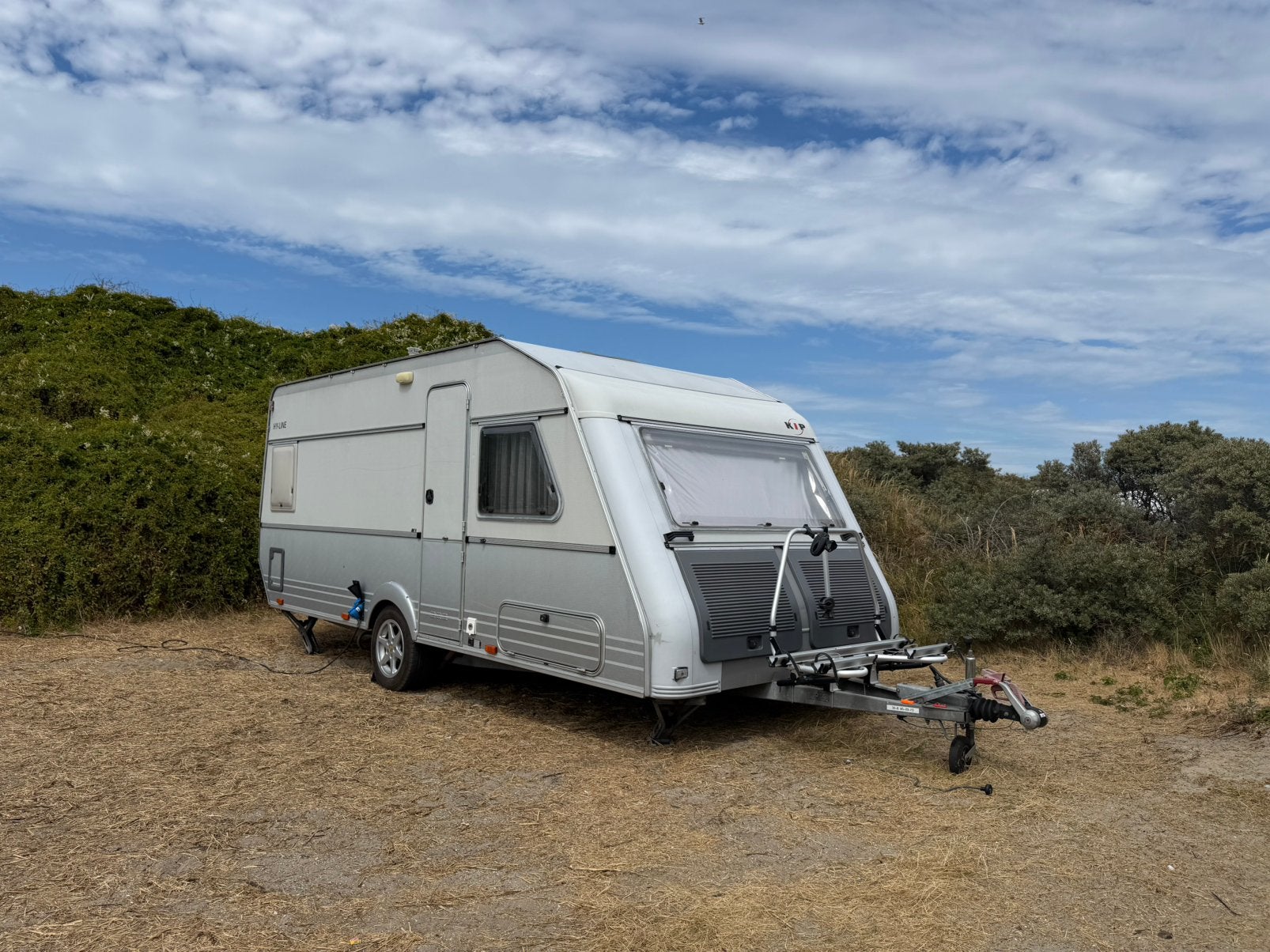 Kip caravan Hy-line, Rondzit, Kip, Particulier, 4 tot 5 meter