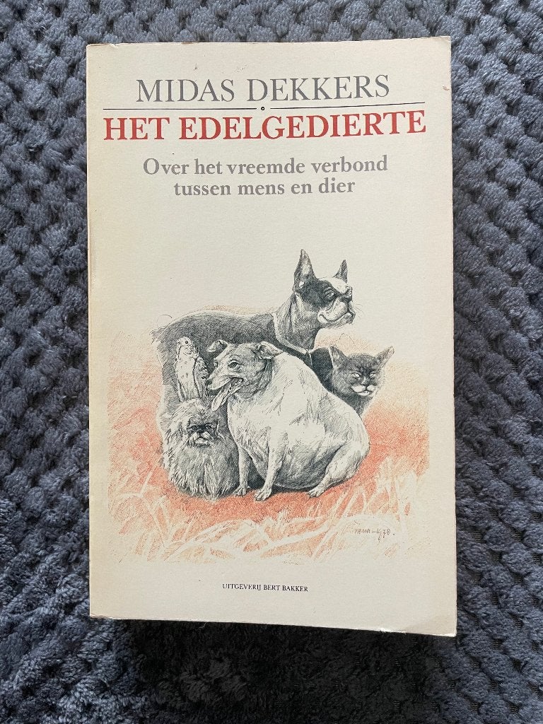 Midas Dekkers-Het edelgedierte, Boeken, Ophalen of Verzenden, Gelezen