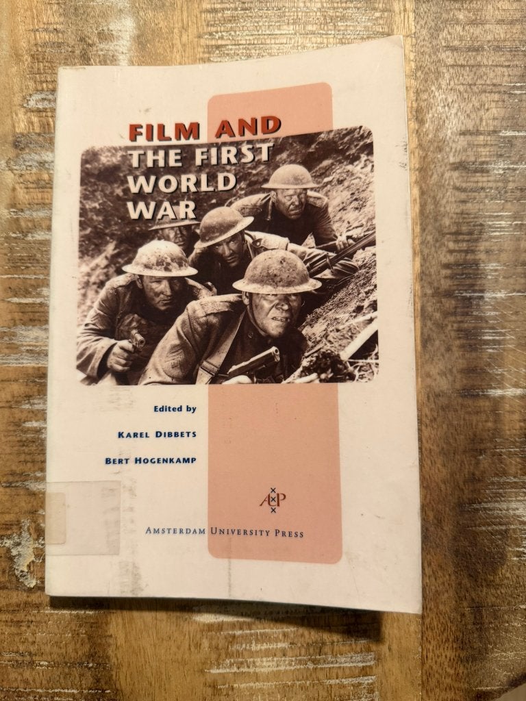 Film and the First world War - K. Dibbets / B. Hogenkamp, Ophalen of Verzenden, Zo goed als nieuw, K. Dibbets / B. Hogenkamp, Voor 1940