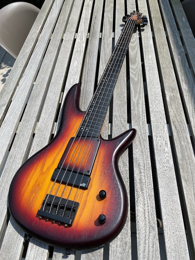 Ibanez Gary Willis 20th fretless bass GWB20th, Ophalen, Gebruikt, Elektrisch, 5-snarig