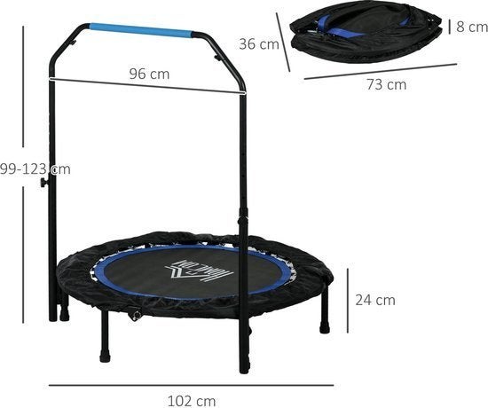 Fitness Trampoline – Gymnastiek Trampoline – Springmat, Corvance B.V., Verzenden, Nieuw, Corvancebol@gmail.com