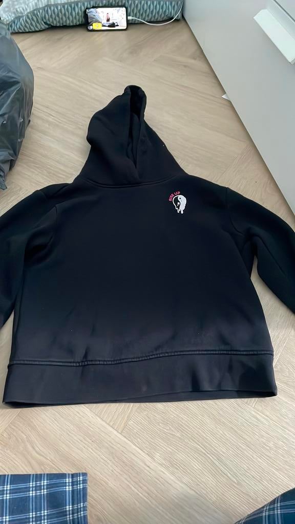 The sting hoodie, Ophalen of Verzenden, Zo goed als nieuw, Maat 48/50 (M), Zwart