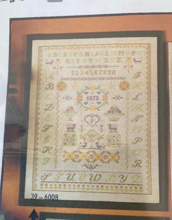 BORDUURPAKKET GROOT PERMIN OF COPENHAGEN MERKLAP 39-6008, Hobby en Vrije tijd, Verzenden, Nieuw, Handborduren, Borduurpakket