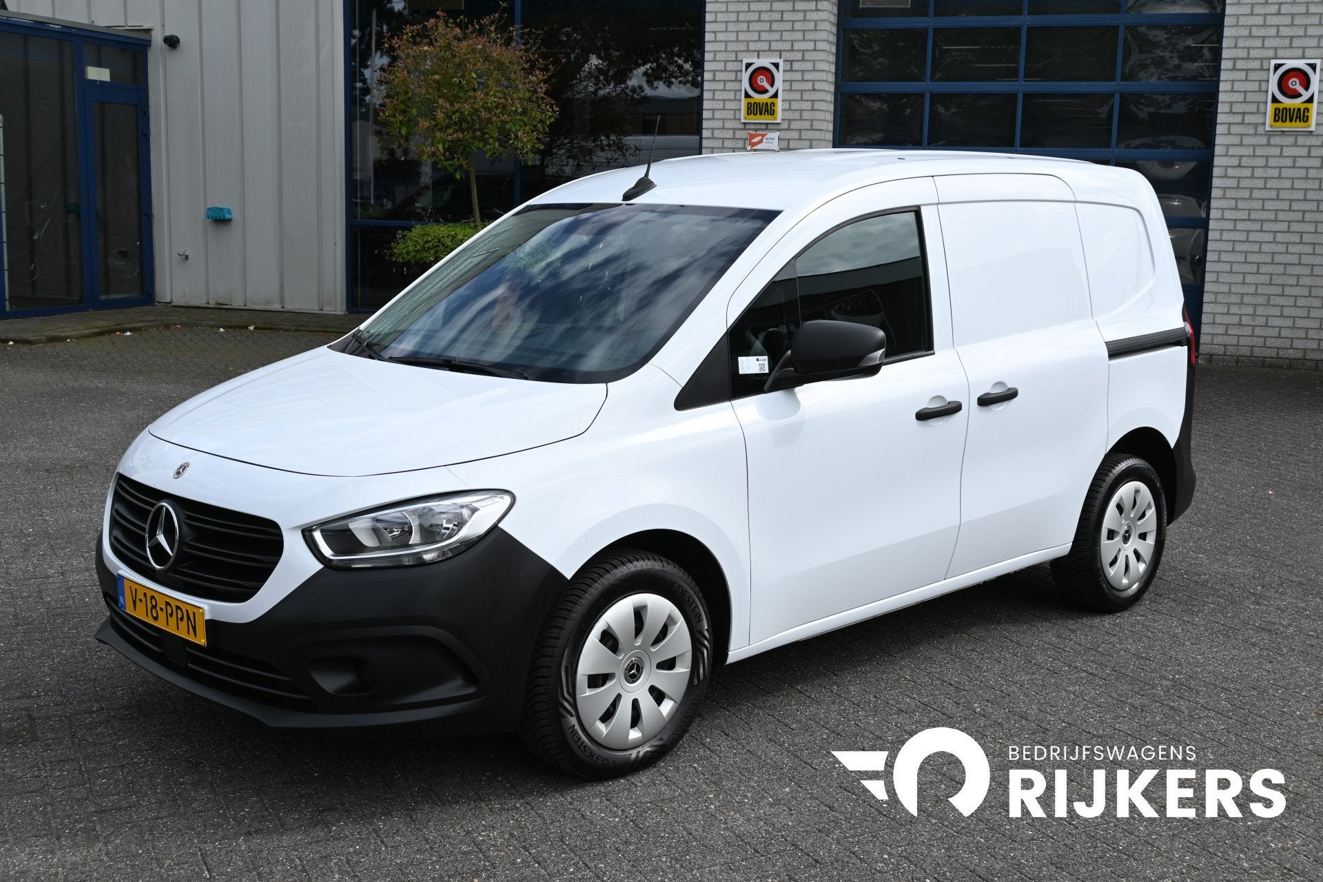 Mercedes-Benz Citan 110 CDI L1 Pro 2 Schuifdeuren, Camera, A, Gebruikt, Met garantie (alle), Wit, Mercedes-Benz