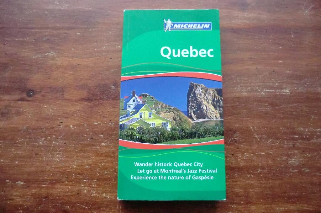 reisgids - Quebec - michelin (2009) - Engelstalig / Montréal, Gelezen, Michelin, Ophalen of Verzenden, Reisgids of -boek