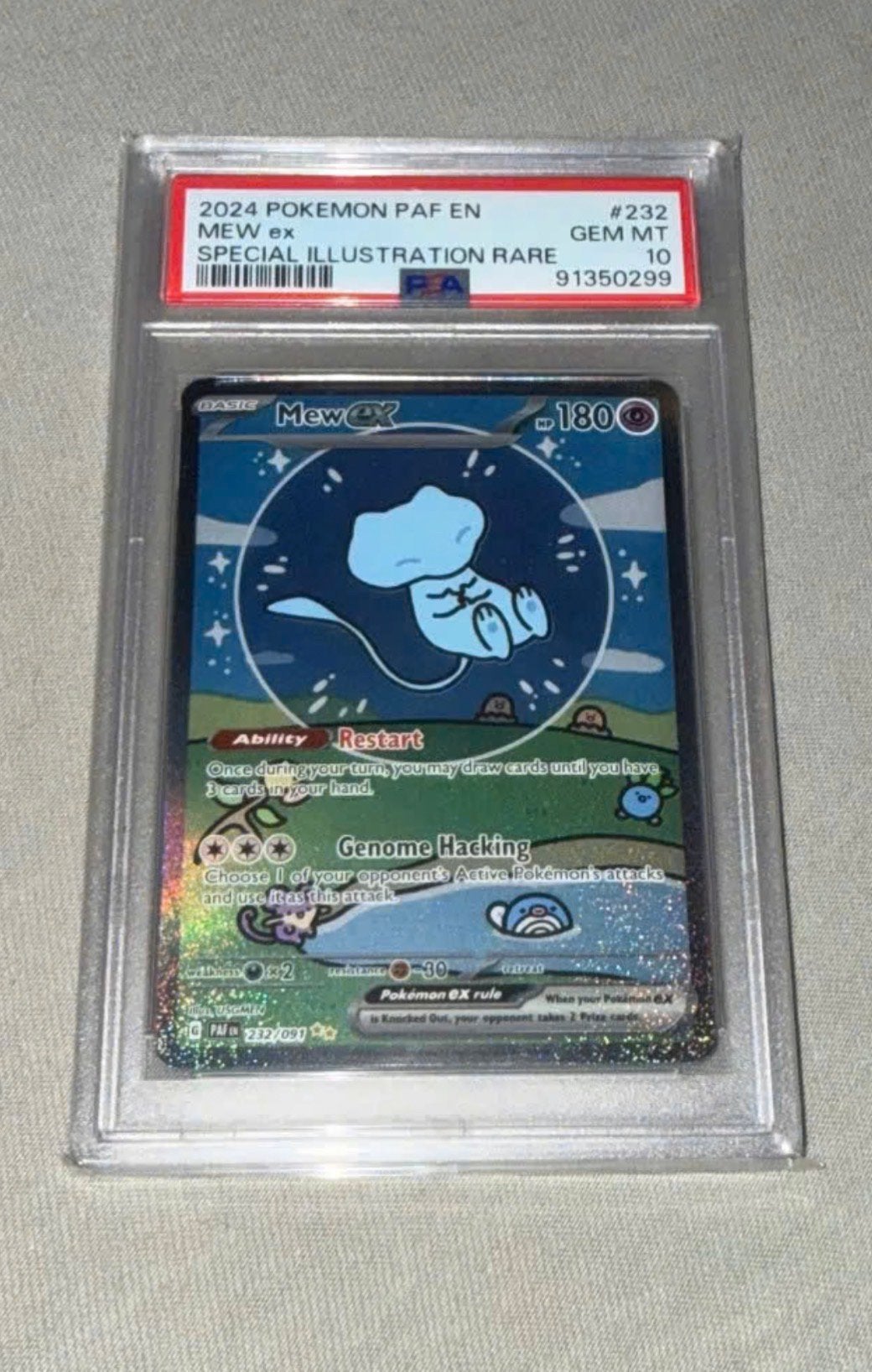 Bubble mew psa10, Ophalen of Verzenden, Zo goed als nieuw