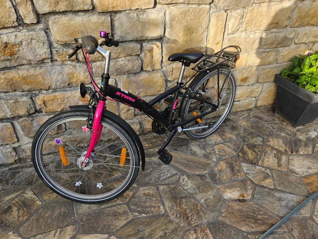 Btwin fiets meisjes 21 versnellingen., Versnellingen, Ophalen of Verzenden, BTWIN, Trommelrem