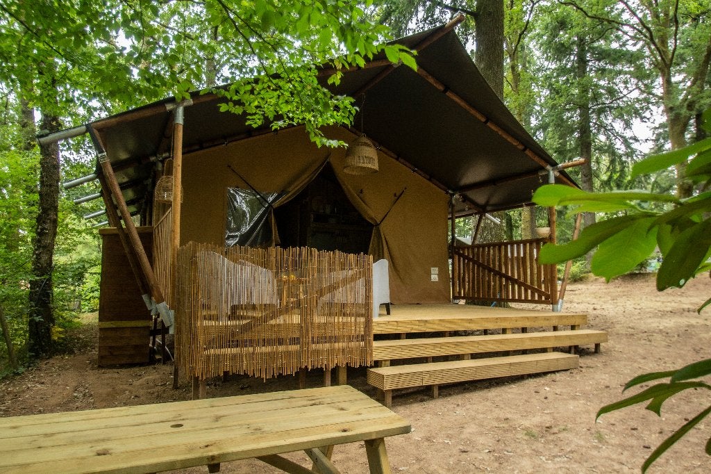 Vakantie Glamping Dordogne Frankrijk, Wasmachine, In bos, Recreatiepark