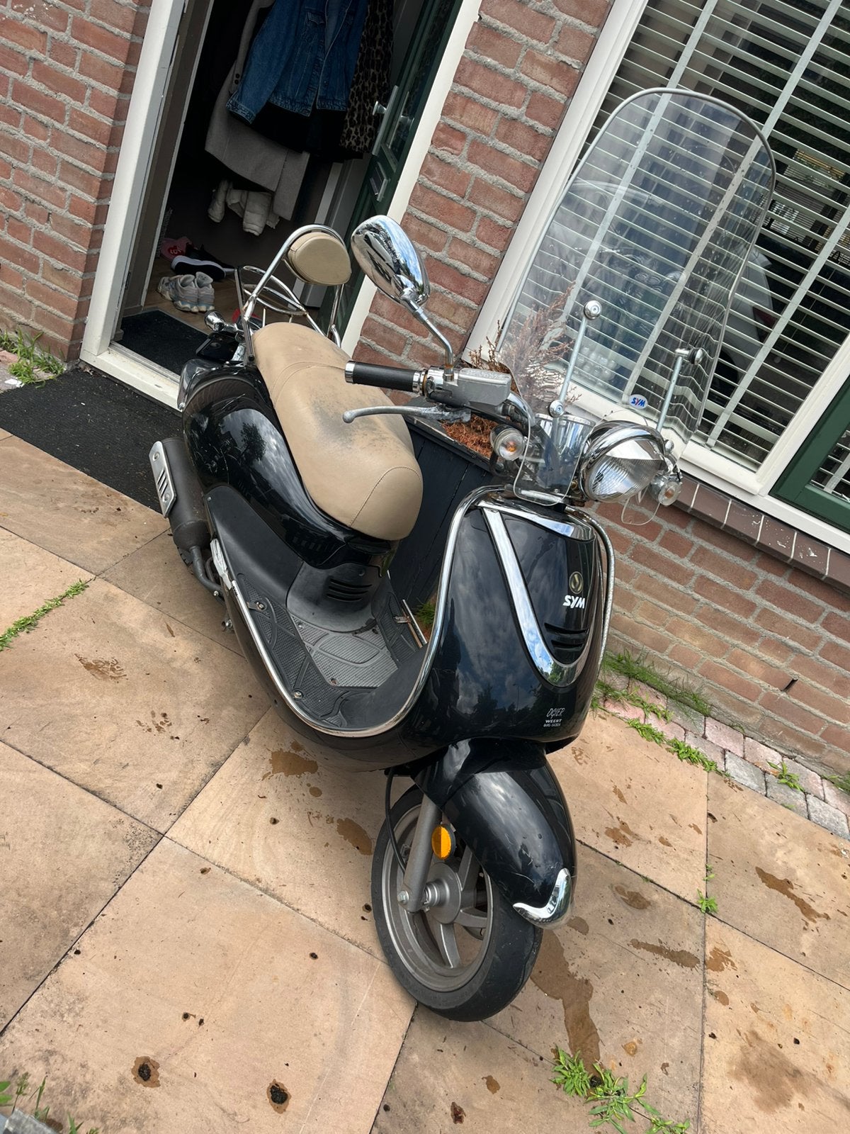 Sym cello, Fietsen en Brommers, Scooters | SYM, Gebruikt, Overige modellen, Maximaal 25 km/u, Benzine, Ophalen