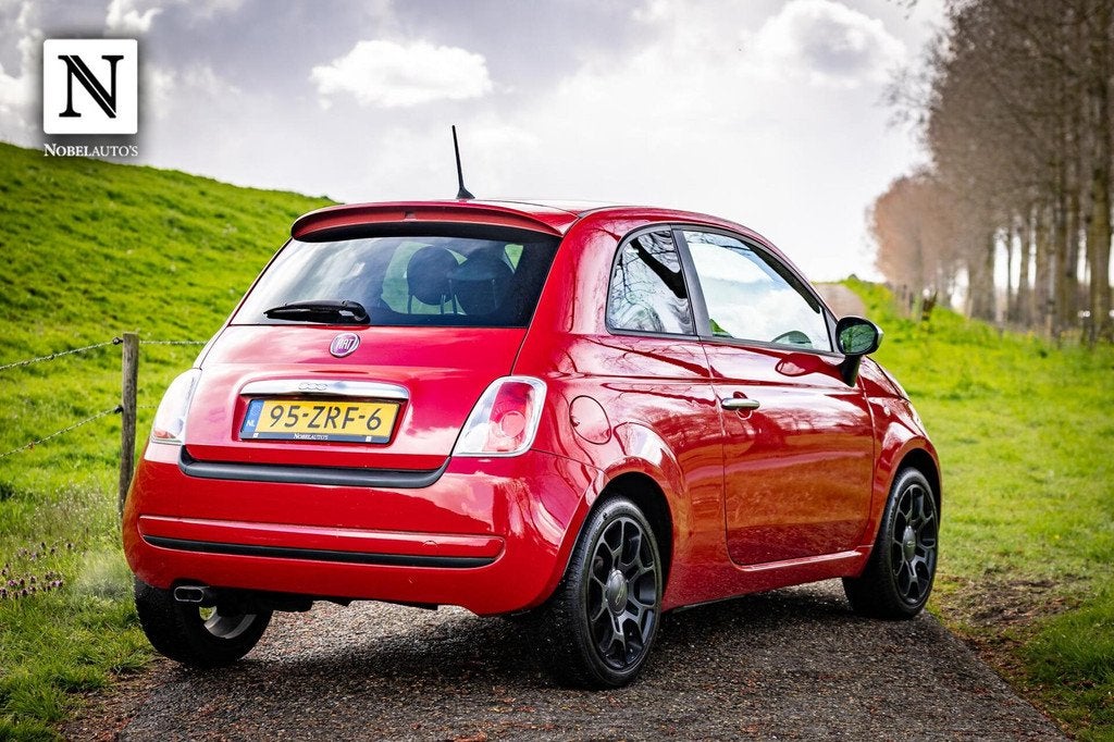 Fiat 500 0.9 TwinAir Lounge | Nap |LM Velgen | Clima, Voorwielaandrijving, Euro 5, 86 pk, Gebruikt