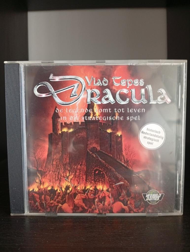 Vlad Tepes Dracula PC CD-ROM Strategisch Spel, Spelcomputers en Games, Games | Pc, Zo goed als nieuw, Strategie en Constructie
