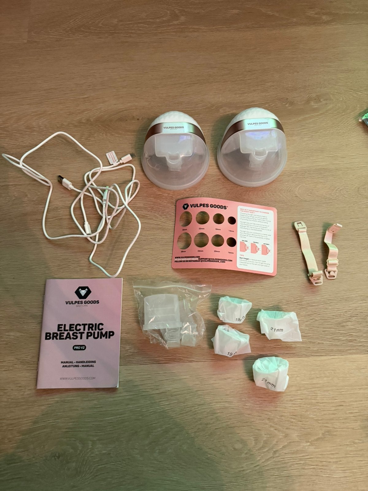 Elektrische Draadloze Borstkolf PRO V2 - VULPES GOODS, Ophalen, Zo goed als nieuw, Borstkolf