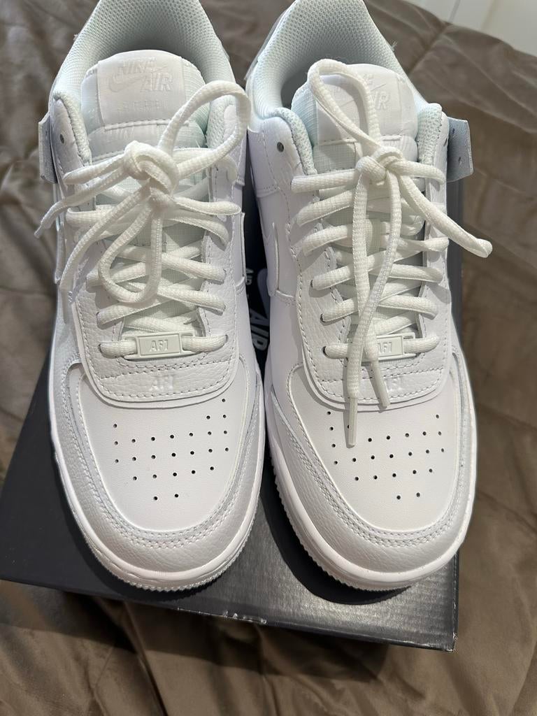 Nike Air Force 1 Shadow Wit - Maat 42, Ophalen of Verzenden, Nieuw, Wit, Sneakers of Gympen