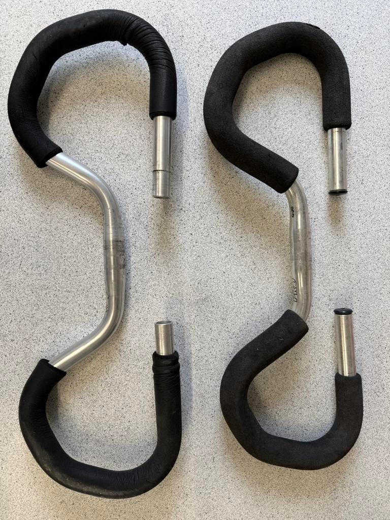 vlinderstuur, Fietsen en Brommers, Fietsonderdelen, Ophalen of Verzenden, Gebruikt, Toerfiets, Aluminium
