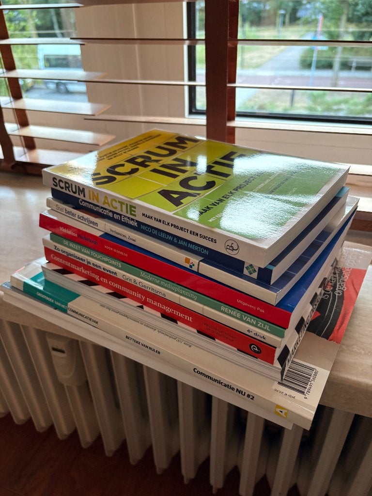 Communicatie boeken (set), Diverse auteurs, Zo goed als nieuw, Alpha, HBO