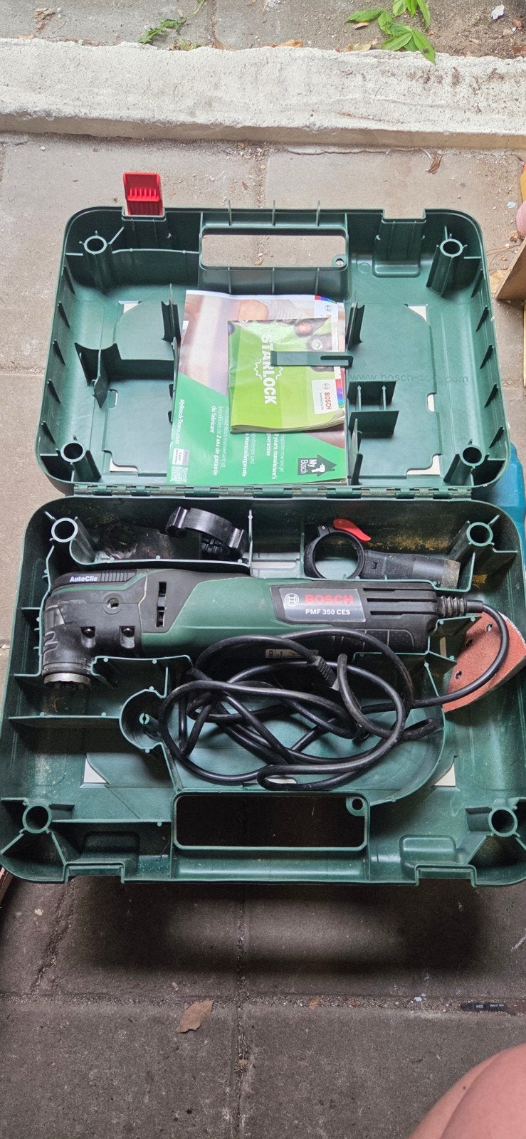 Bosch PMF 350 CES Multitool - Gebruikt, Doe-het-zelf en Verbouw, Ophalen of Verzenden, Gebruikt, Minder dan 600 watt, Overige typen