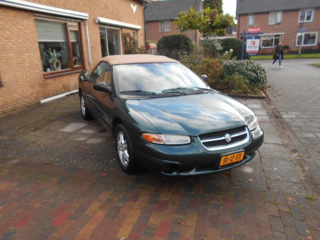 Chrysler Sebring 1996 Groen cabrio, Auto's, Chrysler, Particulier, Sebring, ABS, Airbags, Airconditioning, Alarm, Centrale vergrendeling