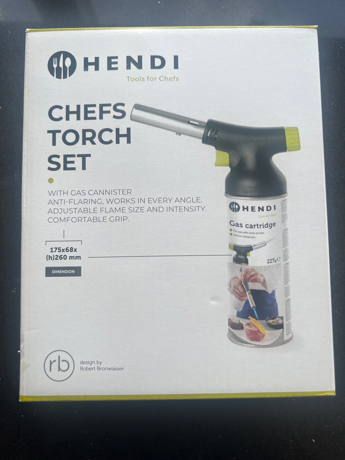 Hendi Chefs Torch Set - Nieuw in doos, Overige typen, Hendi, Nieuw, Ophalen of Verzenden