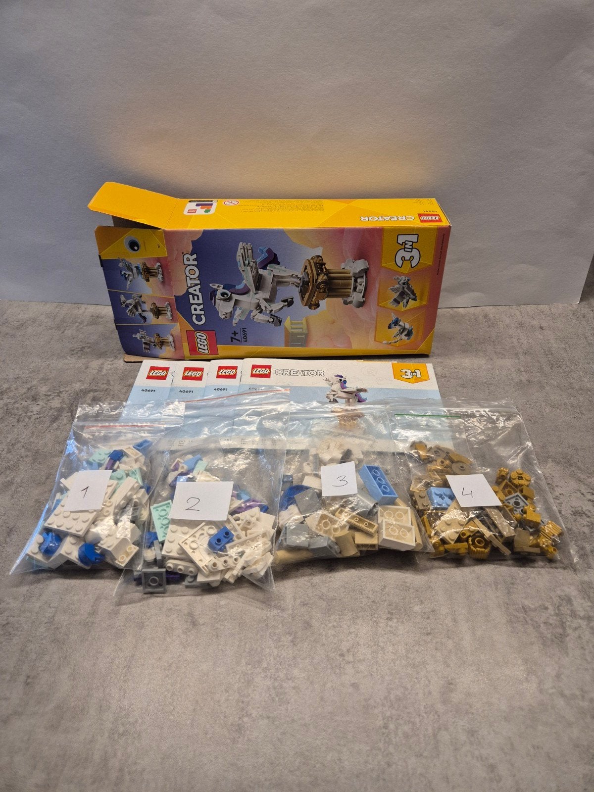 Lego Creator 40691 Eenhoorn - Zo goed als nieuw, Ophalen of Verzenden