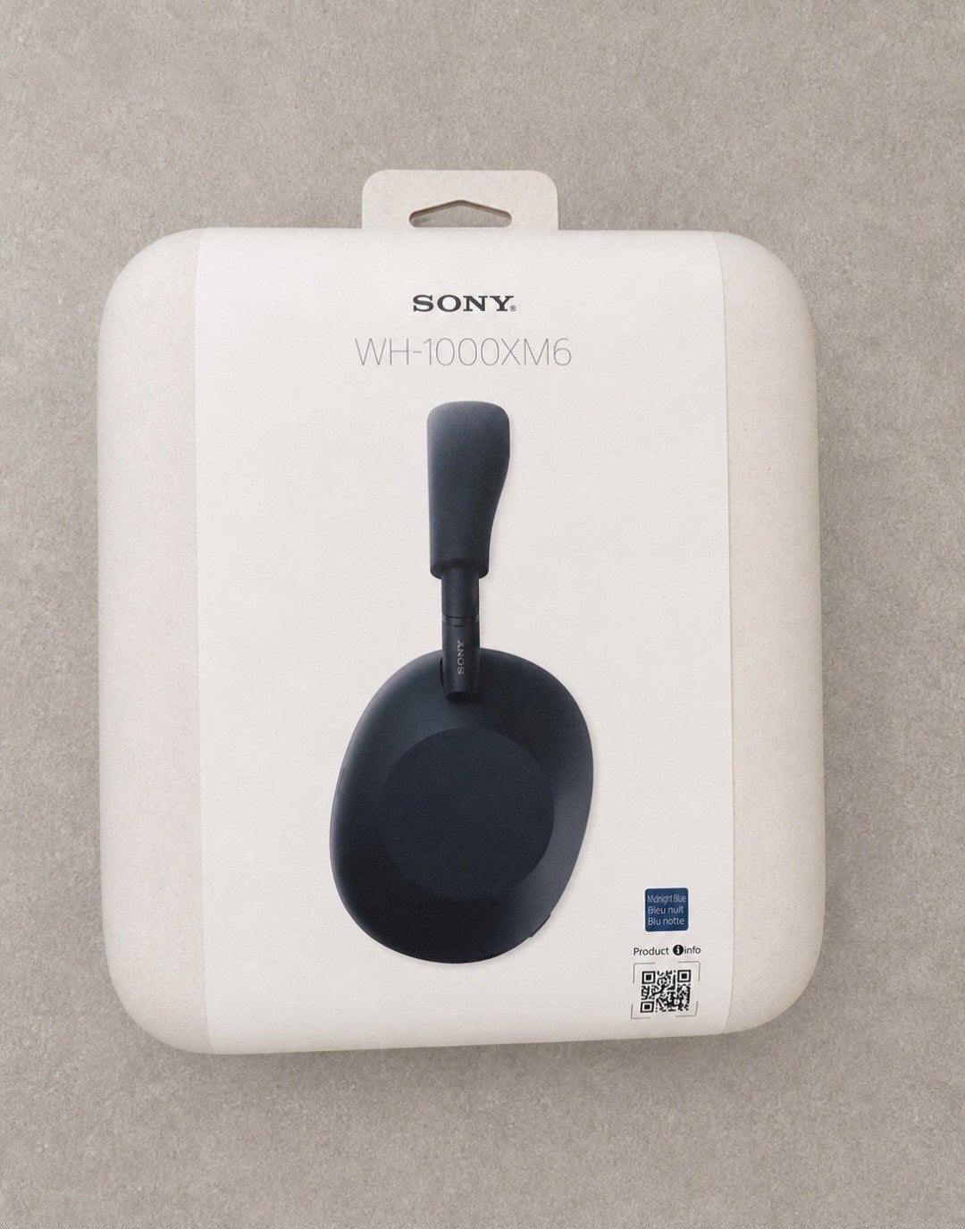 Sony WH-1000XM6 Blauwe Noise-Cancelling Hoofdtelefoon, Audio, Tv en Foto, Koptelefoons, Nieuw, Over-ear, Sony, Blauw, Bluetooth