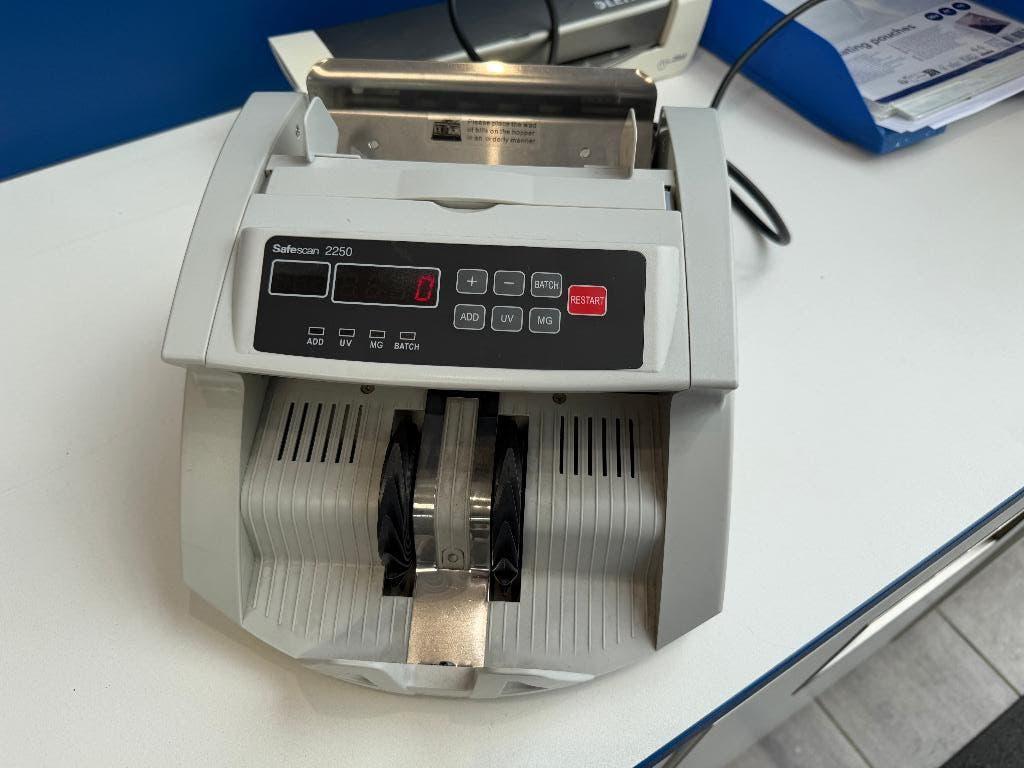 Safescan 2250 Biljettelmachine, Ophalen of Verzenden, Sorteermachine of Telmachine