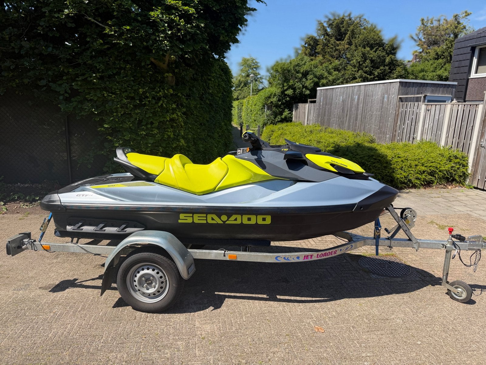 Sea-Doo GTI 170 SE Jetski met trailer, Watersport en Boten, Jetski's en Waterscooters, Ophalen of Verzenden, Zo goed als nieuw