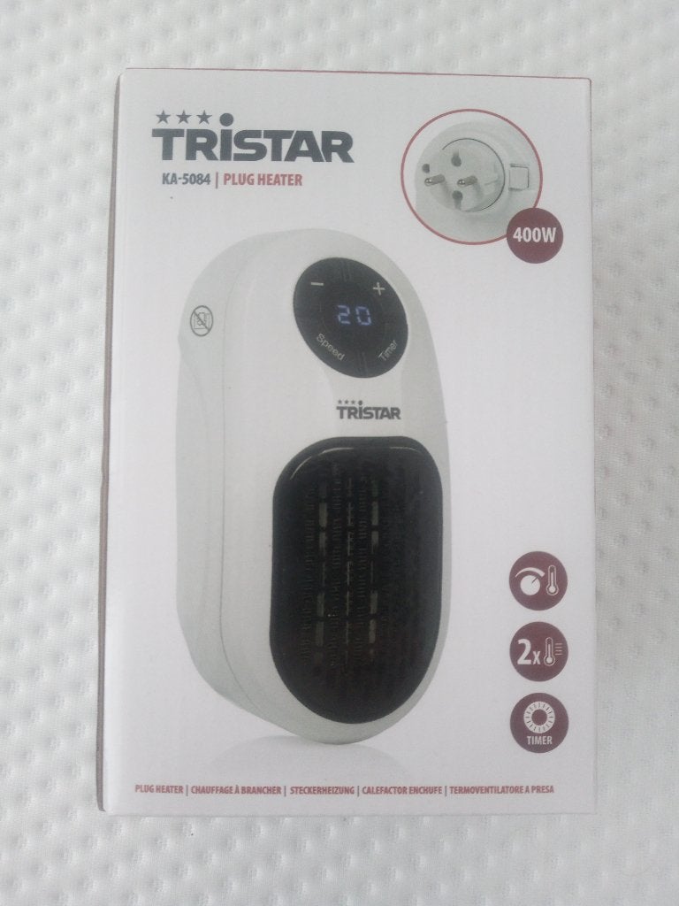 Plug heater Tristar, Minder dan 30 cm, Verzenden, Minder dan 60 cm, 200 tot 500 watt