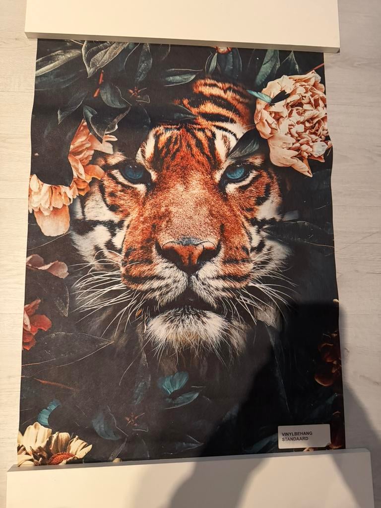 PosterJunkie poster vinylbehang 75x53cm, Ophalen