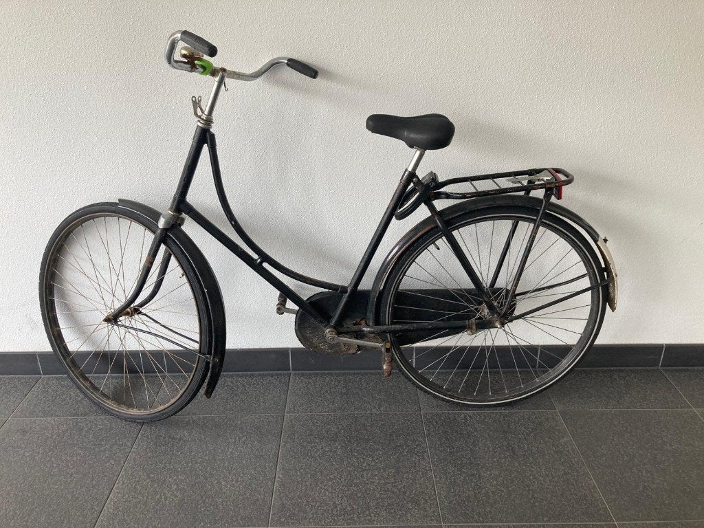 Omafiets te koop – terugtraprem – rijdt prima, Fietsen en Brommers, Fietsen | Oldtimers, 59 cm of meer, Ophalen