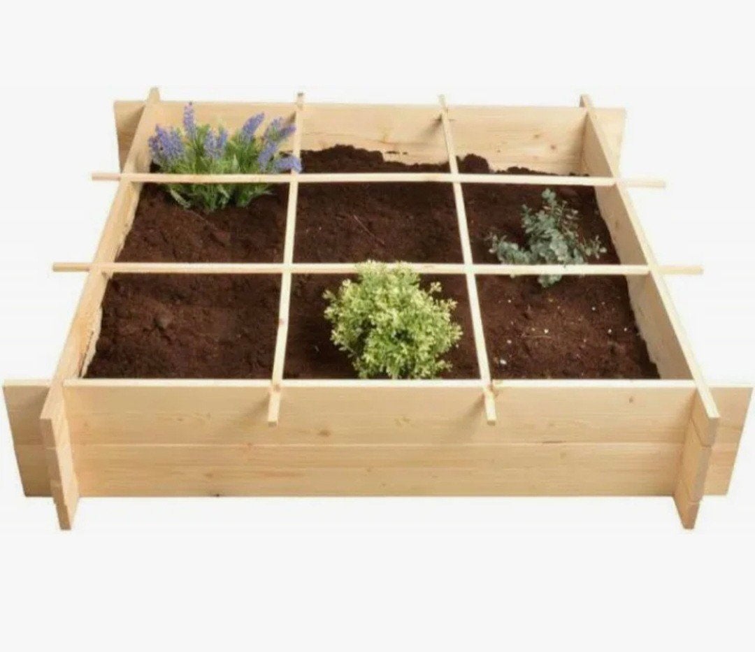 Gebruikte moestuinbak, al gedemonteerd, Ophalen, Gebruikt, Vierkant, 60 tot 100 cm