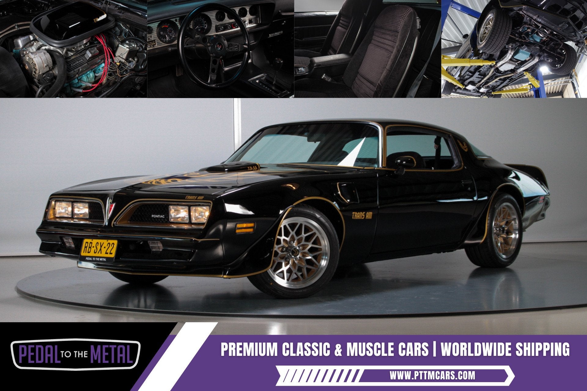 1978 Pontiac Trans Am "Bandit" | Restored, Auto's, Oldtimers, Automaat, 6600 cc, 4 stoelen, Zwart