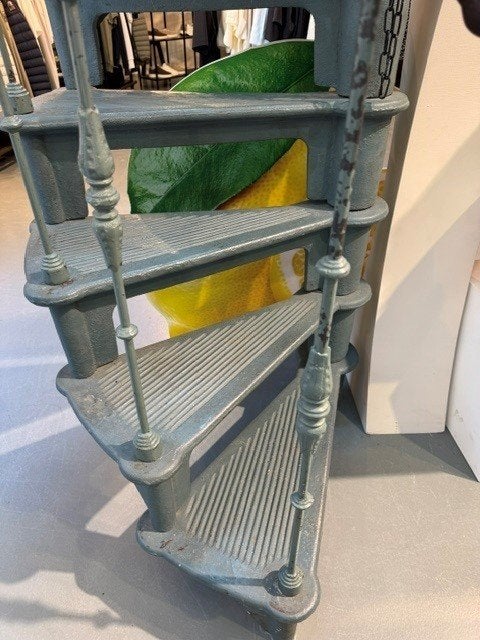 Originele gietijzeren spiltrap / draaitrap / wenteltrap, Ophalen, Gebruikt, Trap, 2 tot 4 meter