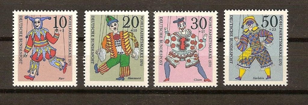 BRD 650-653 postfris, Ophalen of Verzenden, BRD, Postfris