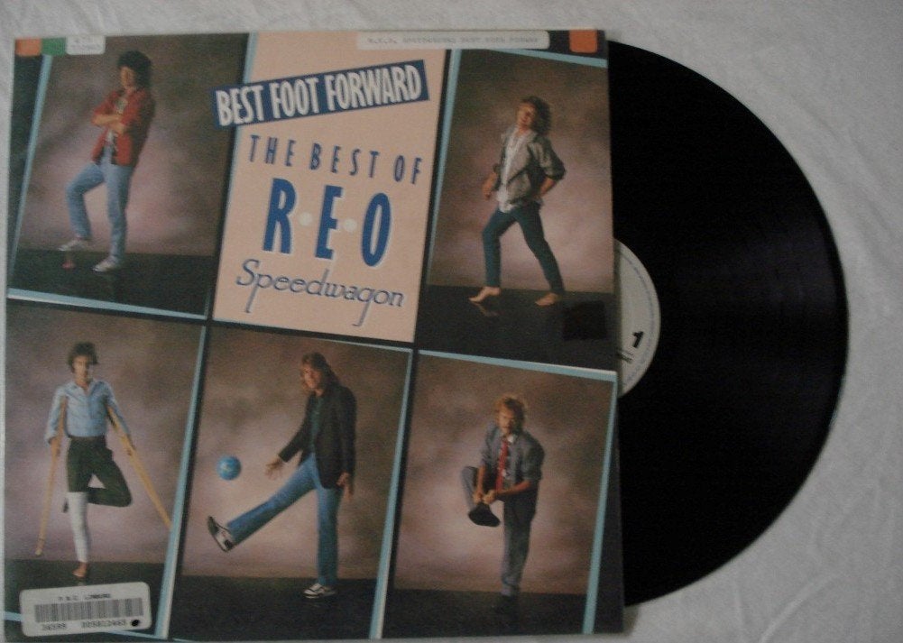 REO Speedwagon - Best foot forward, Cd's en Dvd's, LP, Overige genres, Ophalen of Verzenden, Zo goed als nieuw