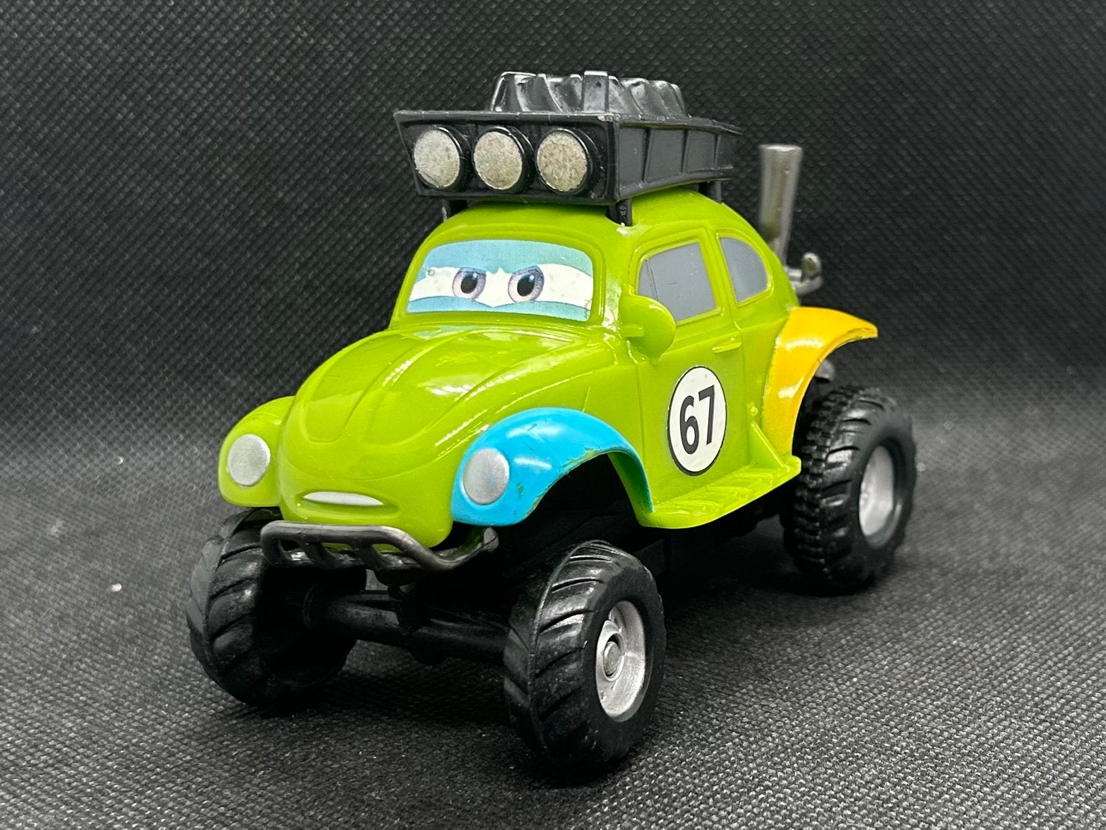 Mattel Disney Cars Volkswagen Kever Baja, Verzenden, Zo goed als nieuw, Auto