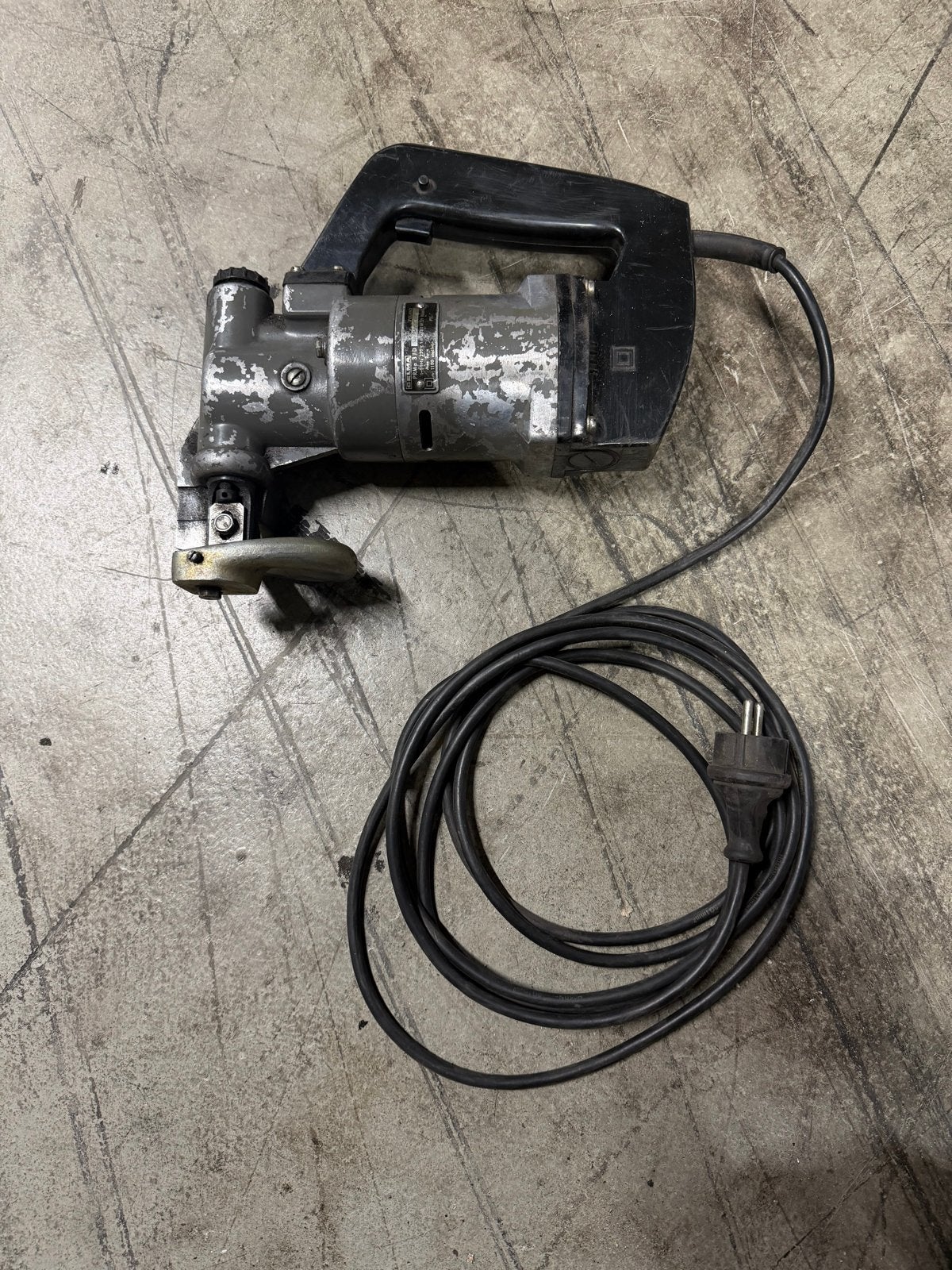 Celma PRMa 3 II B  elektrische plaatschaar- Gebruikt, Ophalen, Minder dan 30 mm, Gebruikt, Overige typen