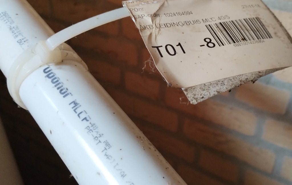 Uponor meerlagenbuis MLCP 40 x 4, Ophalen, Overige materialen, Overige typen, Nieuw