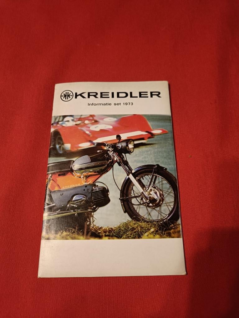 Kreidler folder, Ophalen of Verzenden, Tank