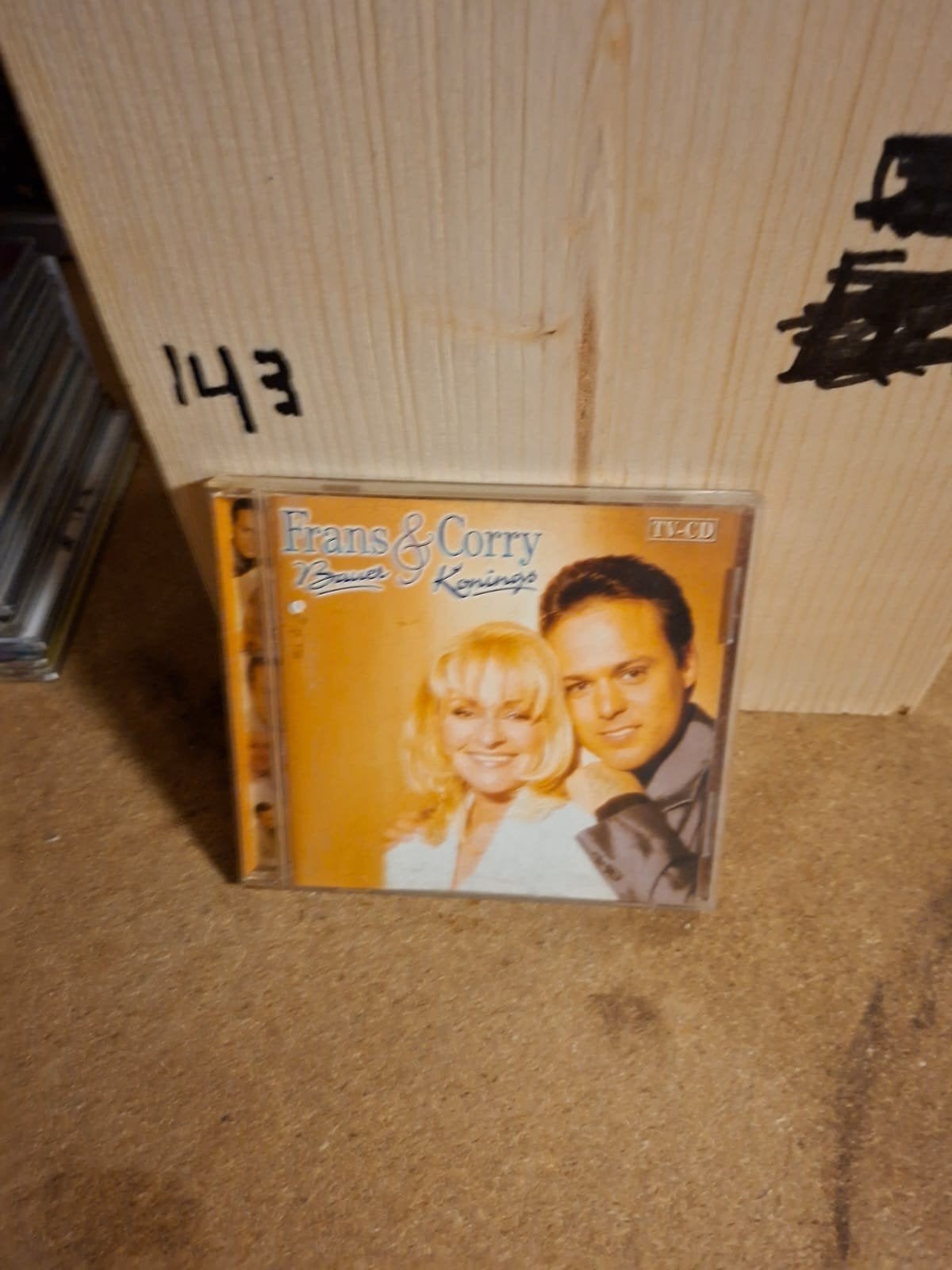 Frans & Corry Bauer & Konings TV-CD, Gebruikt, Ophalen of Verzenden, Levenslied of Smartlap, Inclusief doosje