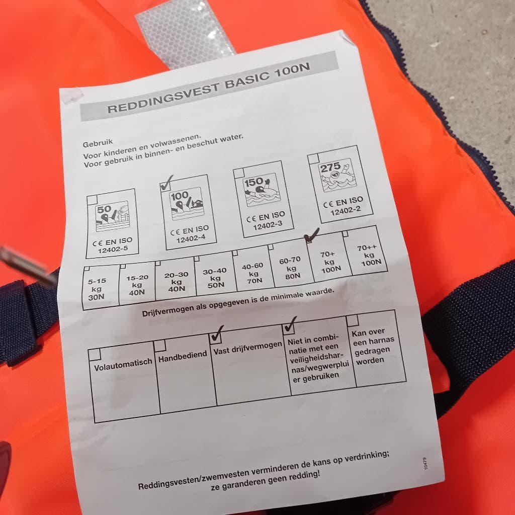 Zwemvest nieuw tot 70kg, Watersport en Boten, Watersportkleding, Ophalen of Verzenden, Nieuw, Kind, Reddingsvest of Zwemvest