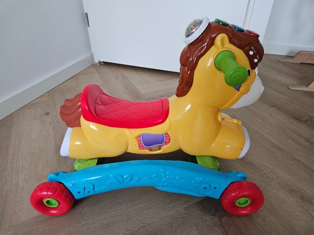 Vtech loop -en hobbelpaard, Kinderen en Baby's, Speelgoed | Vtech, Ophalen, Gebruikt, 6 maanden tot 2 jaar